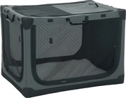 PawHut Składana transporterka dla psa z poduszką, zdejmowany i pralny pokrowiec z tkaniny Oxford dla psów do 38 kg, zielony militarny | Aosom PL