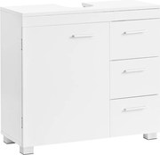 Szafka pod umywalkę IVY, 30x70x64 cm, biała Vasagle