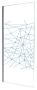 Kabina prysznicowa w stylu włoskim z oświetleniem LED TECLA - 120 × 200 cm