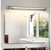 Brilagi-LED Oświetlenie do lustra łazienkowego AQUA LINE LED/24W/230V 90 cm IP44 błyszczący chrom