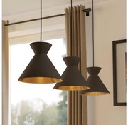 Eglo 900348 - Lampa wisząca NASTASIA 3xE27/40W/230V na linkach