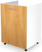 Szafka kuchenna pod zlewozmywak dąb miodowy Z7-T14