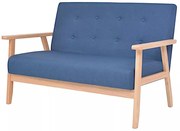 Niebieska sofa 2 osobowa S3-H33