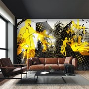 Fototapeta - Mecz piłki nożnej (196x136 cm)