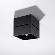 Plafon LOBO czarny SOLLUX  LIGHTING