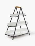 Etażerka ze zdejmowanymi półmiskami z porcelany Tower