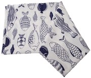 Obrus wodoodporny Ryby, 140 x 140 cm