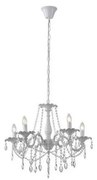 Żyrandol na łańcuchu 5xE14/15W/230V