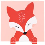 Szkatułka na dziecięce skarby Zwierzątka z łapkami, 15 x 15 x 7 cm