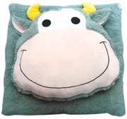 Poduszka dziecięca CUDDLI FRIENDS 70x70 cm pluszowa - więcej kolorów Kolor: Szary