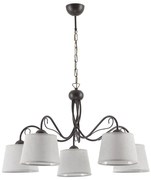 Jupiter 1362 - KM 5 V - Lampa wisząca KAMELIA 5xE27/60W/230V