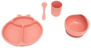 Naczynia silikonowe dla dzieci, 4 elementy