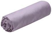 Bawełniane prześcieradło na gumce, lila, ELYSEE