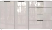 Kremowa niska komoda 184x102 cm Oakland – Germania