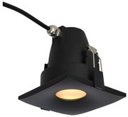 Azzardo AZ5392 - Lampa sufitowa łazienkowa ROMOLO 1xGU10/50W/230V IP65 czarna