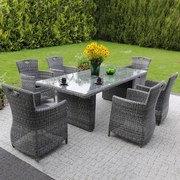 Zestaw mebli ogrodowych z technorattanu Elizabeth PATIO