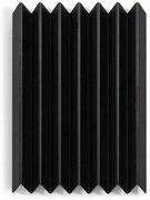 Czarny metalowy wieszak ścienny Sensu – Spinder Design