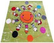 Prostokątny dywan dziecięcy słoneczko D2-M94