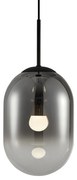 Lampa wisząca ALIAS BLACK 1xE14 fi 240, czarna, jeden klosz