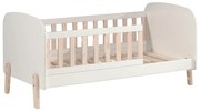 Białe łóżko dziecięce Vipack Toddler, 70x140 cm