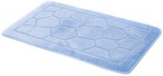 Stylowy niebieski chodniczek do łazienki N7-S09