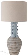 Jasnoniebieska lampa stołowa z tekstylnym kloszem (wysokość 90 cm) Gadiela – Bloomingville