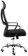 Fotel biurowy NIGEL CZARNY