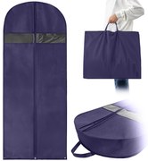 Granatowy Pokrowiec Ochronny na Odzież Baggi Long 150x60x15 cm - SEVERNO Home