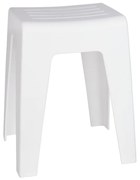 Biały taboret Wenko Kumba