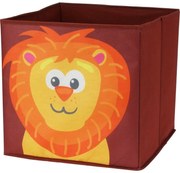 Pojemnik do przechowywania z włókniny Lew 30 x 30 cm