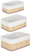 Koszyki na kosmetyki do łazienki, 3 różne rozmiary