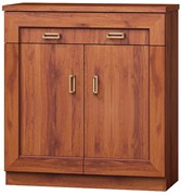 Komoda z szafką i szufladą dąb stuletni L5-B20