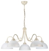 Jupiter 1487 - Żyrandol na łańcuchu SAGA 5xE27/60W/230V