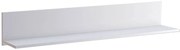 Biała minimalistyczna półka ścienna Z8-Z39