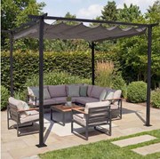 Pergola MCW-C42,  3x3m szary