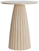 Metalowy okrągły stolik ø 45 cm Veglia – Light &amp; Living