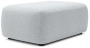 Pufa prostokątna BELLA szara PIASKI Meble