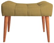 Taboret LUMI 40x58 cm brązowy