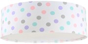 Dziecięca lampa sufitowa plafon w kropki - 13X A357 G0-H65