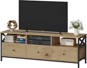 Szafka pod telewizor z szufladami dąb artisan M8-Z33