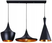 Lampa sufitowa COSTA SET CP Czarna