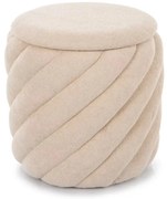 Pufa PELARO ze schowkiem beżowa SIGNAL