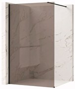 Kabina prysznicowa Walk-In Rea Flexi Brown / Black 100
