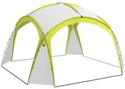 Outsunny Pawilon Imprezowy 3,5 x 3,5m z Hakiem, Odporny na Wodę i Warunki Zimowe, Zielony