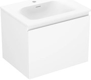 Mexen Orio szafka łazienkowa 60 cm z umywalką Vela, 1 szuflada, biała mat - 91A10-06047-1-BF01-W23M01