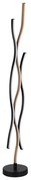 Globo 67206SW - LED Lampa podłogowa GERONIMO LED/28W/230V 3000K czarna/złota