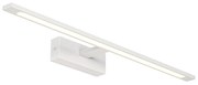 Lampa ścienna biała 62 cm z wbudowanym LED IP44 - Jerre