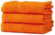 Ręcznik kąpielowy SOFT 70x125 cm pomarańczowy, 100% bawełna