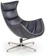 Fotel LUXOR czarny  HALMAR