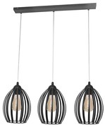 Żyrandol na drucie DALI 3xE27/15W/230V